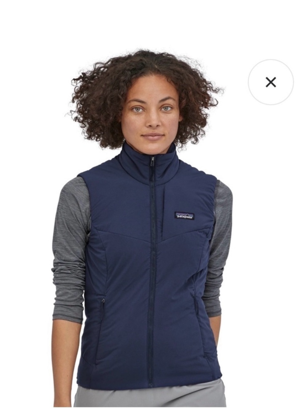 Patagonia Women's Nano-air Vest - Navy Blue, Large